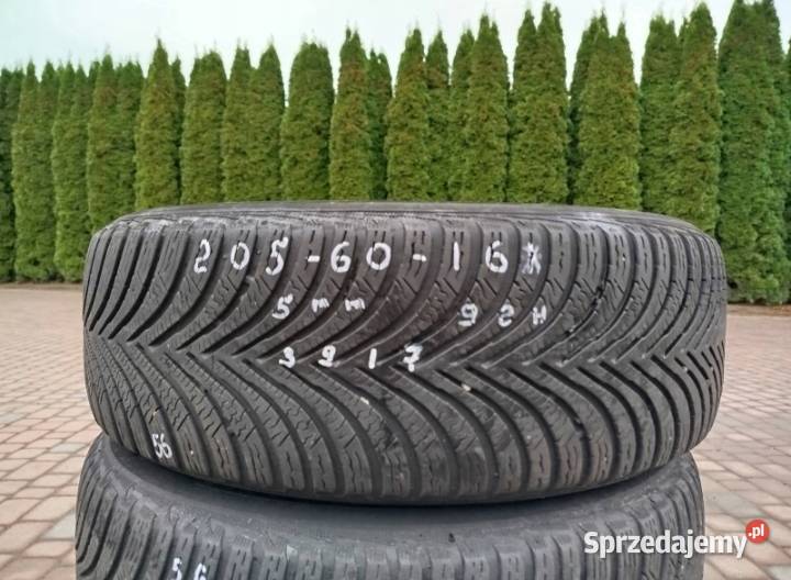4x Opona zimowa Michelin Alpin 5 20560R16 92H