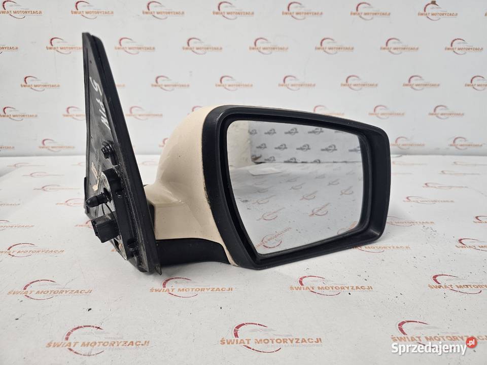 KIA SOUL 09r Lusterko prawe 5pin białe anglik Lusterka zewnętrzne świętokrzyskie