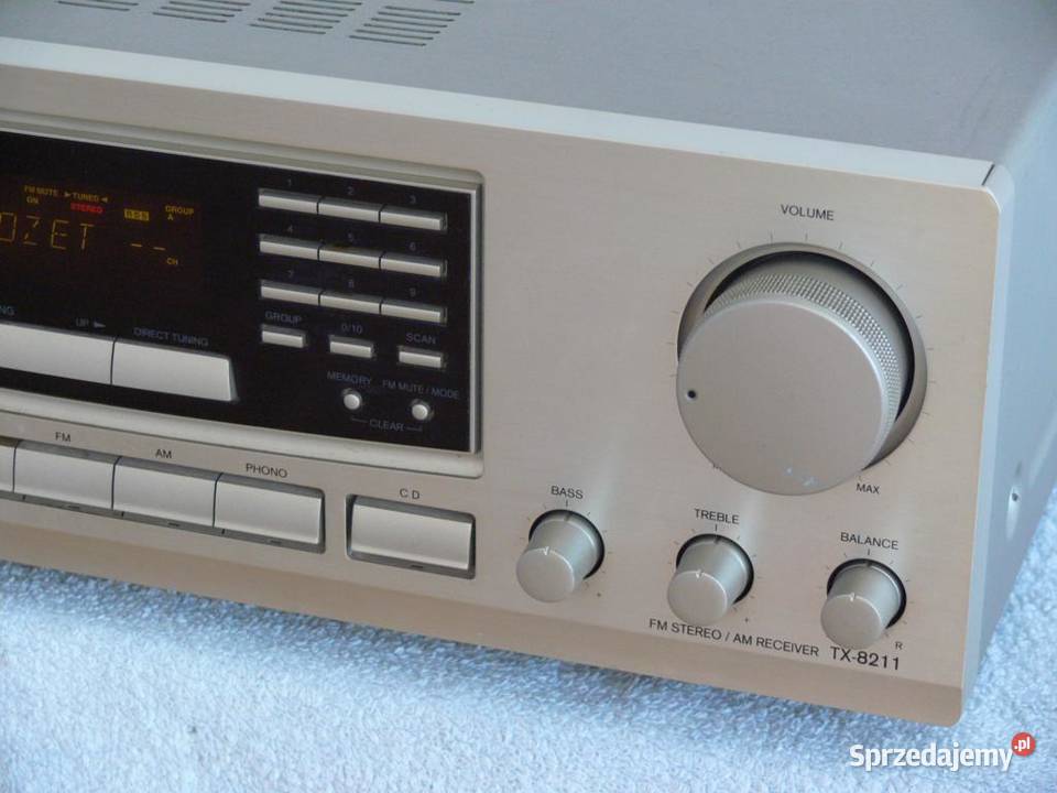 Amplituner Onkyo TX8211 RDS mocny i sprawny Jasło