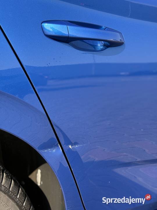 Skoda Scala 16 TDI Ambition Błękit Race asystent pasa ruchu mazowieckie sprzedam