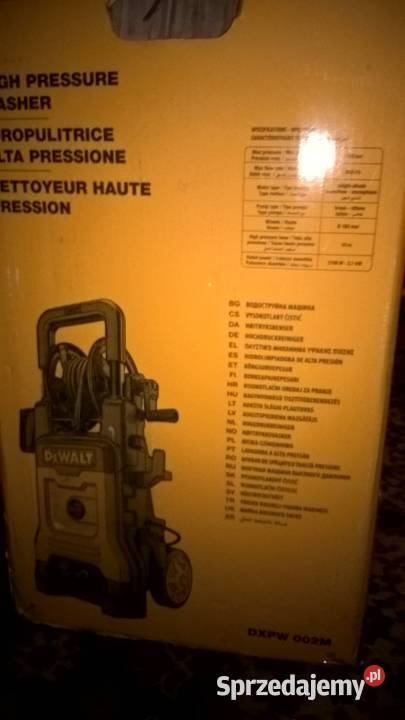 Myjka wysokociśnieniowa DeWalt 2100W indukcja mazowieckie Mińsk Mazowiecki