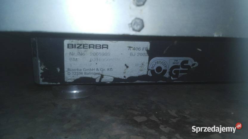 KRAJALNICA BIZERBA A 406 FB z przenośnikiem Gastronomia Ostrołęka