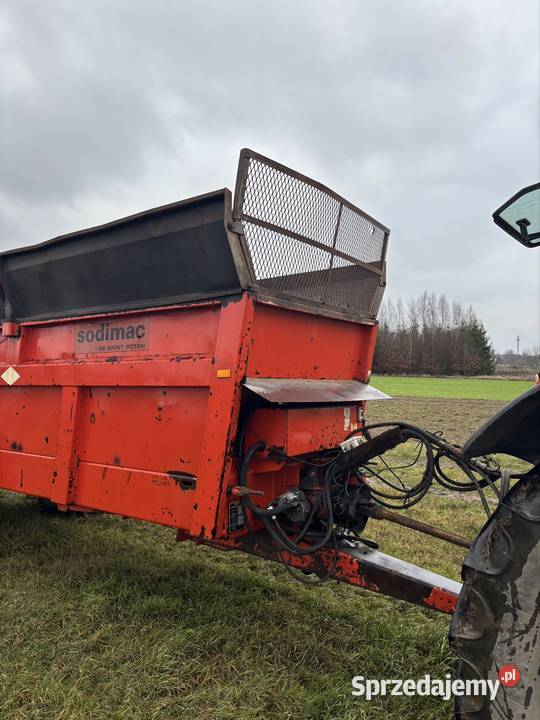 Rozrzutnik obornika Rafal Sodimac 900 10t nieuszkodzony Radzyń Podlaski sprzedam