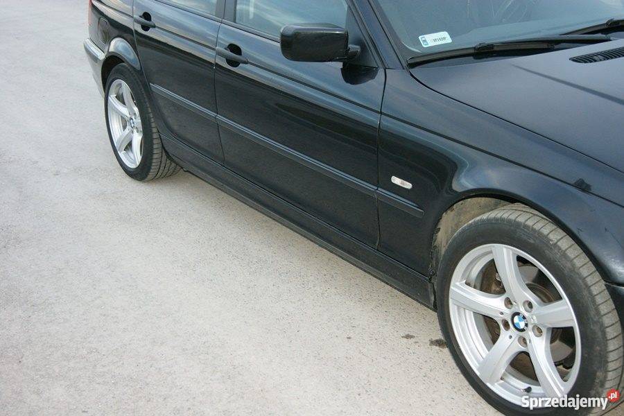 Bmw e46 19 benzyna 2000r czarny Pajęczno