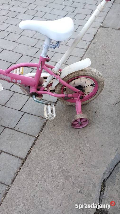 Rowerek dziecka kółka boczne koszyk podkarpackie Krosno