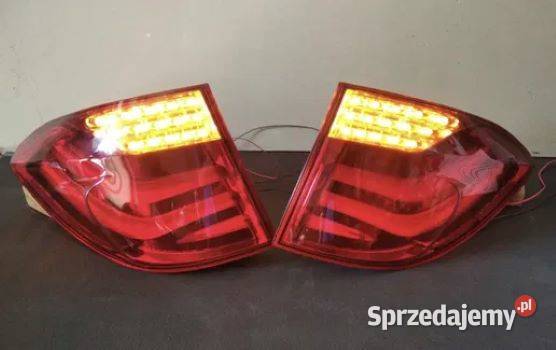 BMW 5 f 10 lift lampa tyl przerobka konwersja z