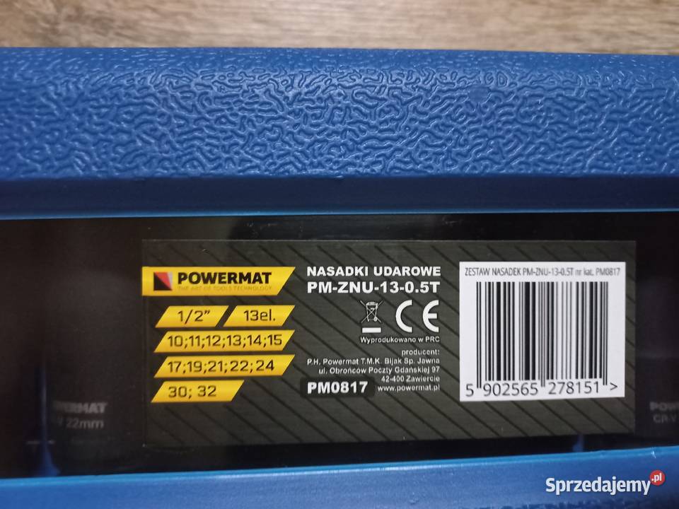 Zestaw nasadek udarowych 12 cala 1032 MM 13 Puławy