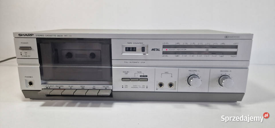 Magnetofon Sharp RT11 casette deck Międzychód