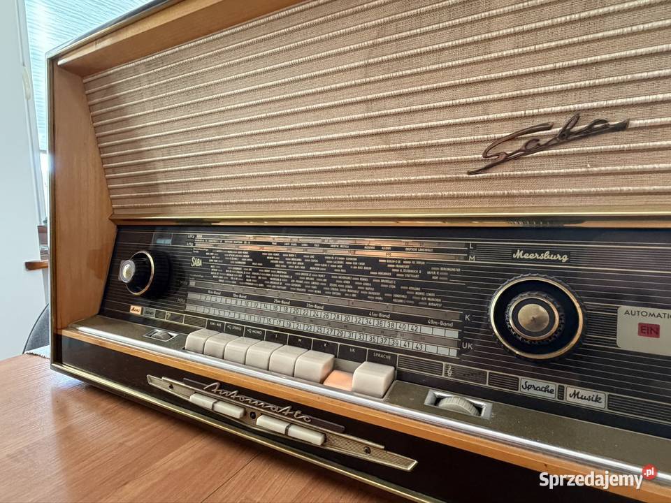 Stare Radio Radia Lampowe Saba Meersburg Antyki Szczecin