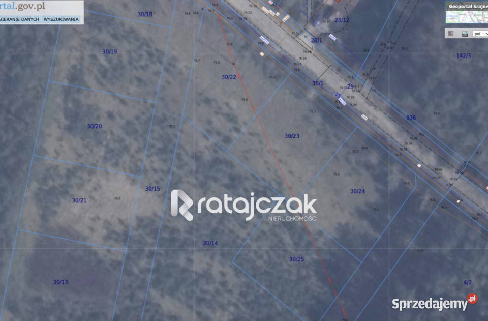Działka 1041m2 Domatowo