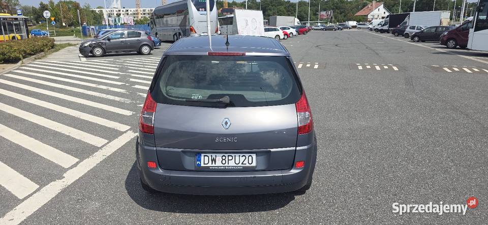 Renault Scenic II 16 LPG Automat grafitowy Wrocław