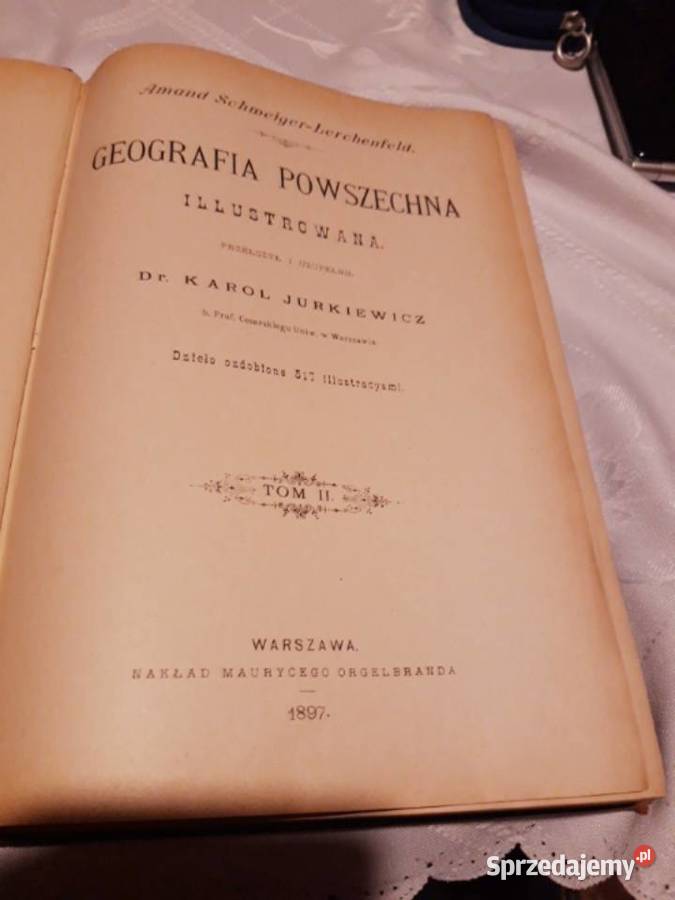 GEOGRAFJA POWSZ ILUSTR2 Schweiger W wa1897il k wielkopolskie Iwno