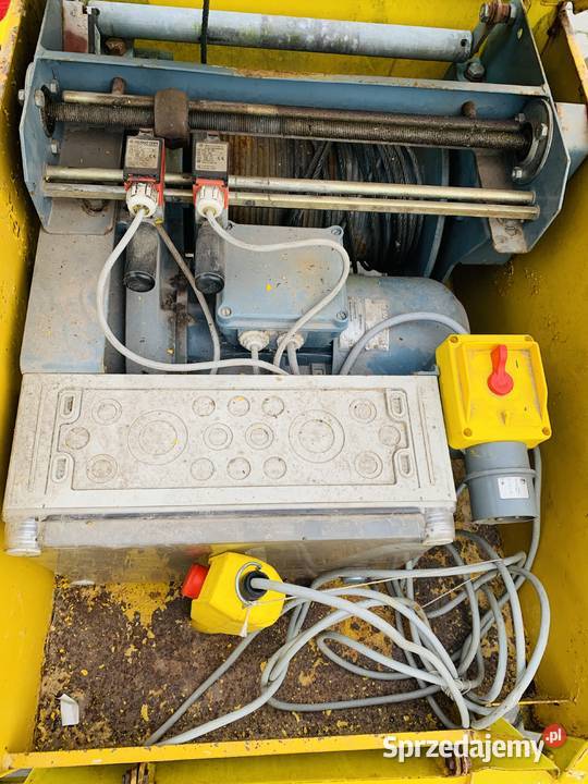 Winda Budowlana wyciąg HERZOG Junior 200 HD wielkopolskie Poznań