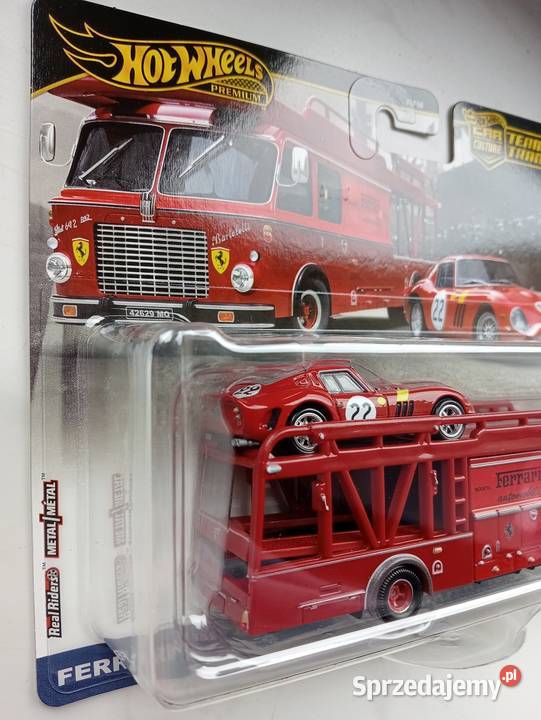 Hot Wheels Ferrari 250 GTO Fiat 642 Team Mattel Samochody i pojazdy Jaworzno