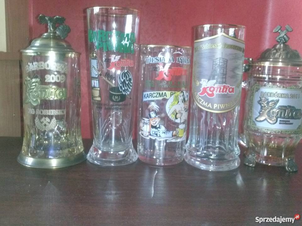 Kolekcja kufli do piwa Jaworzno