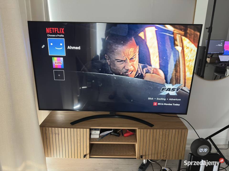 LG 65inch Smart LED Tv TV Table 65cale Warszawa