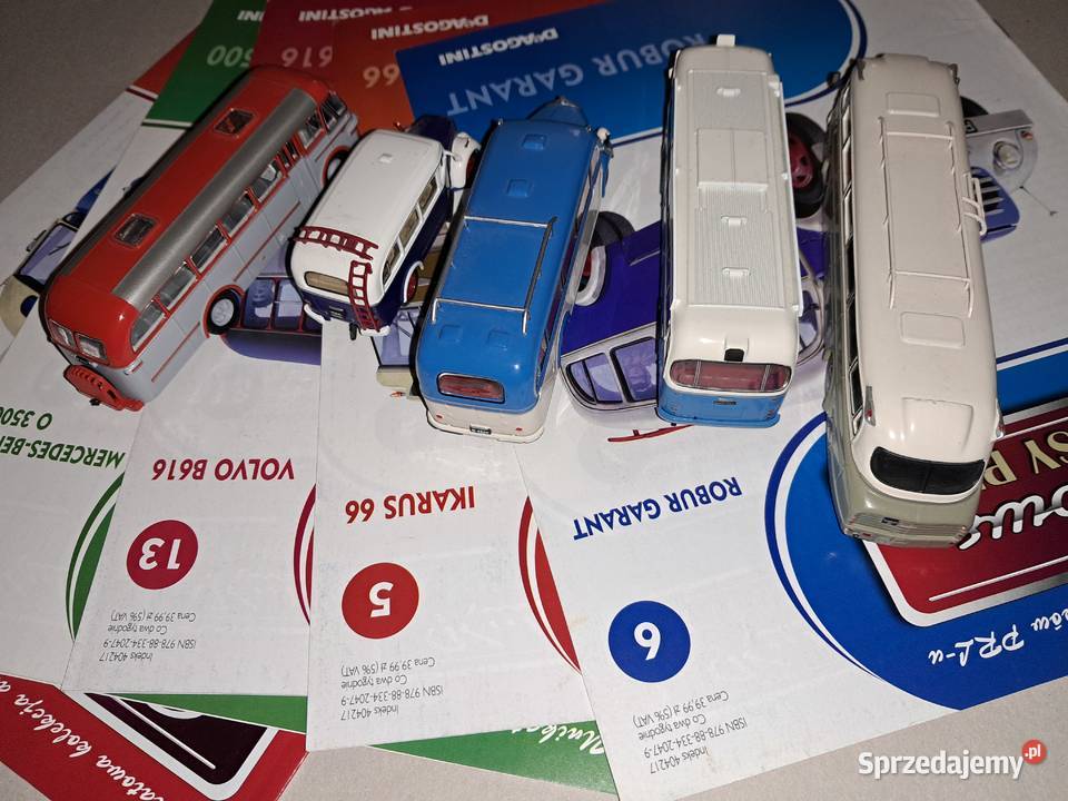5x Kultowe Autobusy Ikarus Robur Volvo Mercedes sprzedam