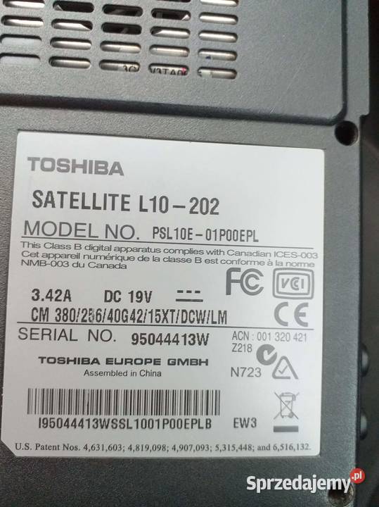 Laptop Toshiba Tanio Windows 7  Gdynia