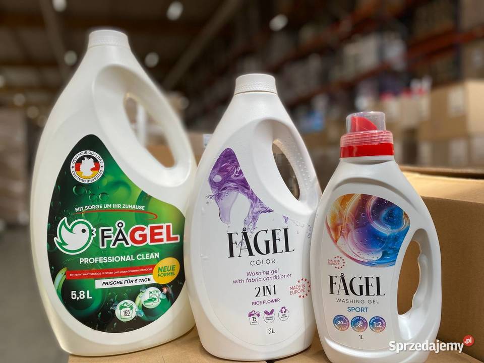Fgel Wydajne Żele do Prania Idealnie do Grzędy sprzedam