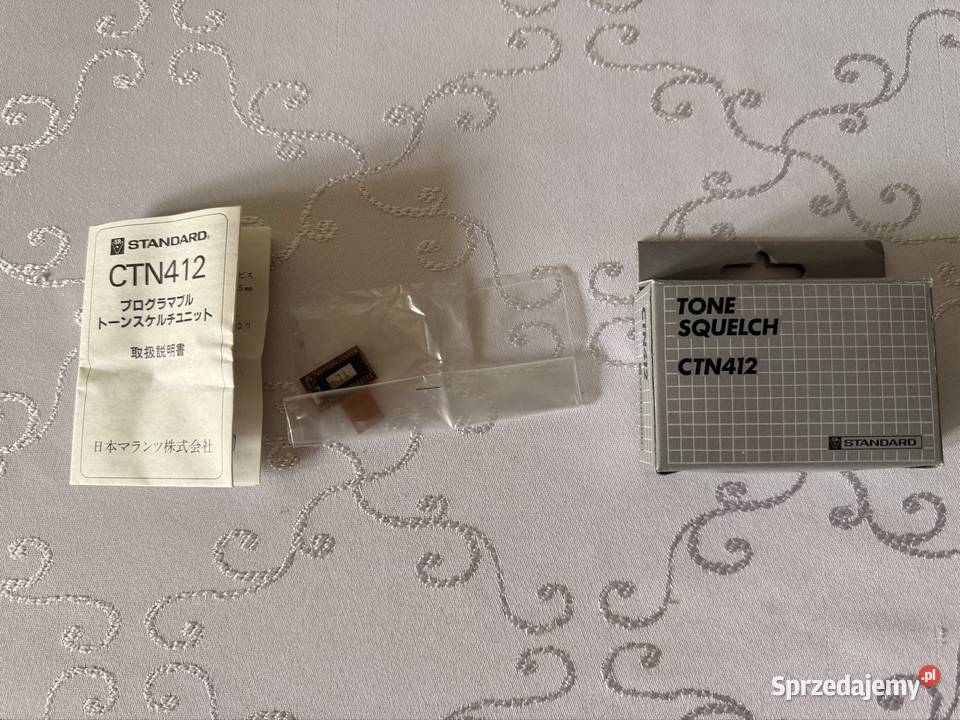 Standard CTN412 Tone Squelch Made in Japan Karta Czerwionka-Leszczyny