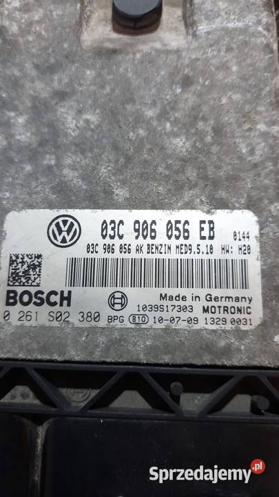 Komputer silnika Skoda Octavia 16 benz Legionowo