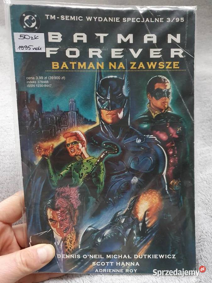 Batman Forever Na Zawsze TMSemic Wydanie Rok wydania 1995 Gdynia