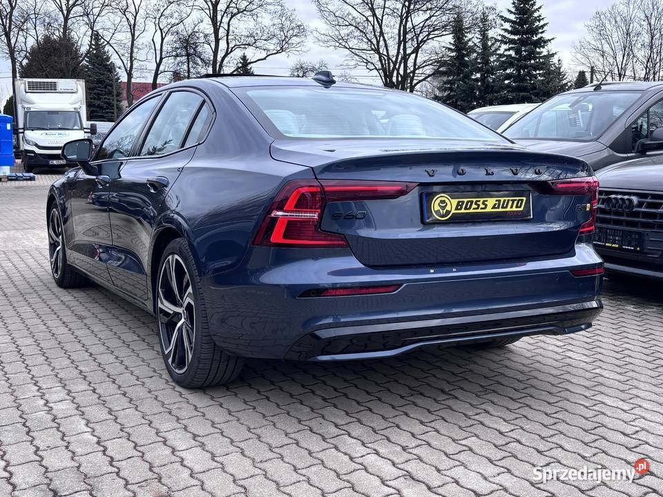 Volvo S60 2023 niebieski mazowieckie Warszawa