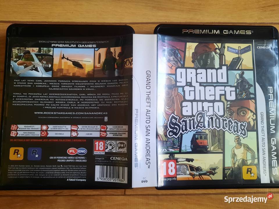 Grand Theft Auto PC DVD Komputerowe PC Kultura i Rozrywka Włocławek