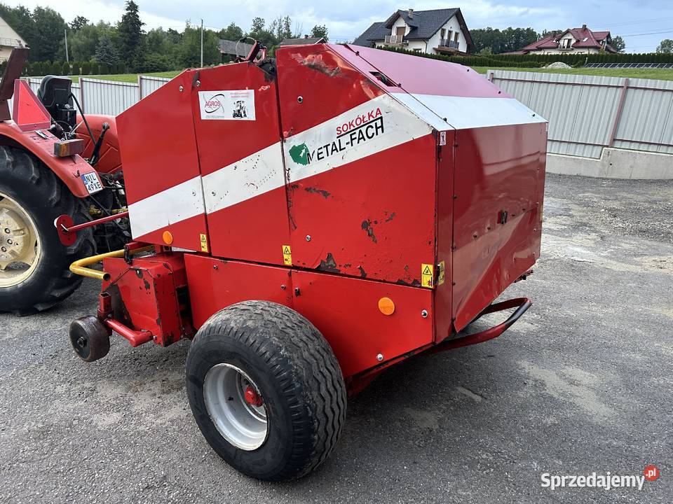 Prasa rolująca belująca Metal Fach Z562 siatka Nowy Sącz