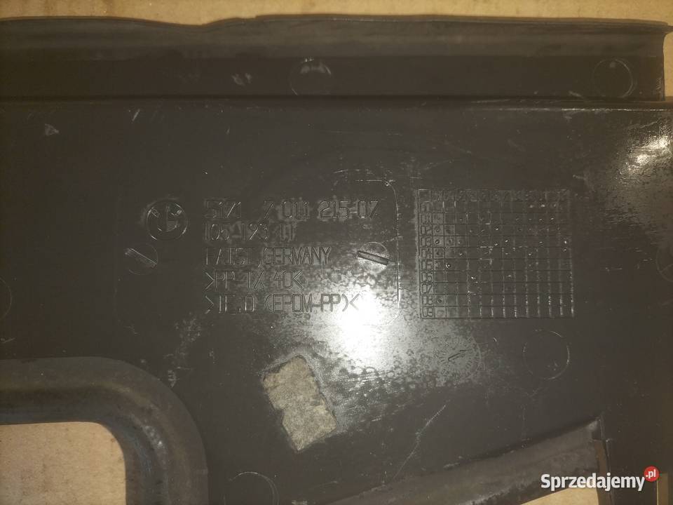 Kanał powietrza przedni lewy BMW E65 E66 Poręba sprzedam