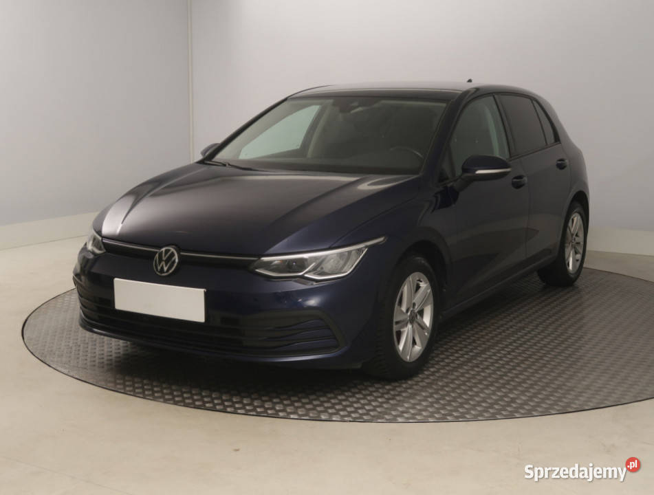 VW Golf 10 TSI niebieski dolnośląskie Bielany Wrocławskie