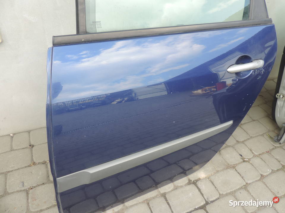 DRZWI LEWY TYŁ RENAULT SCENIC 2 LAKIER TEF43 Nowy Sącz