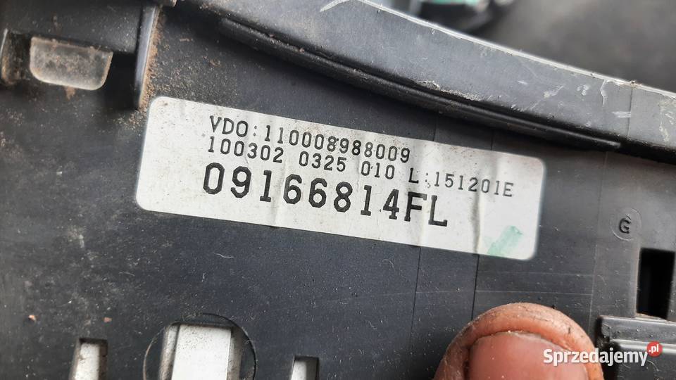 licznik prędkościomierz zegary Opel Corsa C osobowe Liczniki i zegary