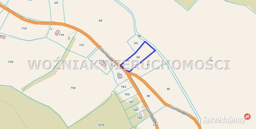 Grunt 2943m2 Walim 30.9m sprzedam
