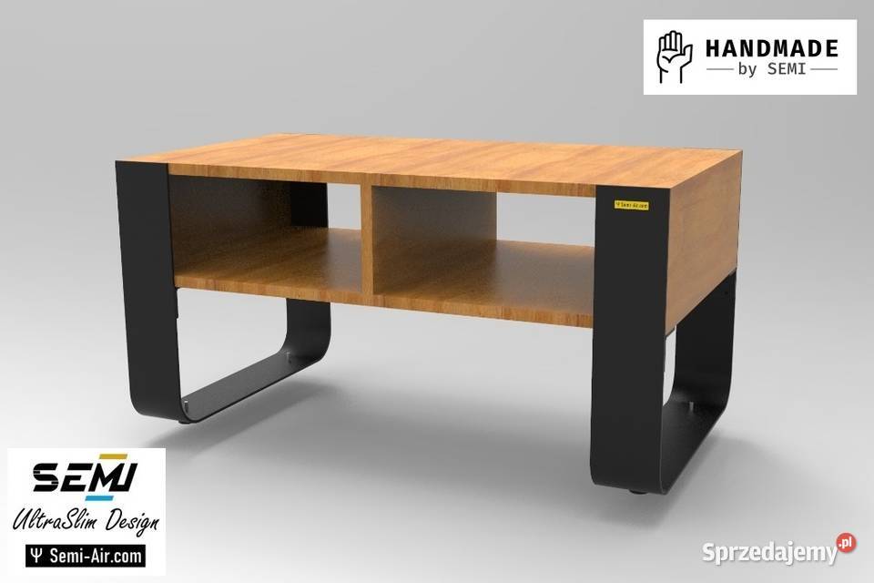 Stolik kawowy stalowe nogi sztywne stabilne Dom i Ogród podkarpackie Jeżowe