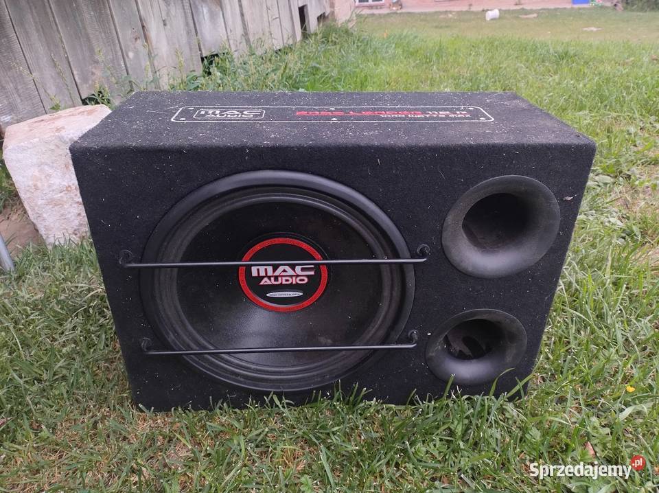 Subwoofer Mac Audio 3001000wzmacniacz Craunch Lipina Stara