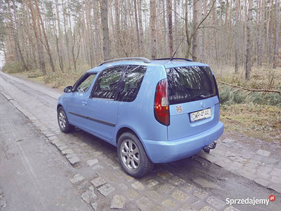 Skoda Roomster 14 diesel dobrze wyposażona manualna Środa Śląska sprzedam