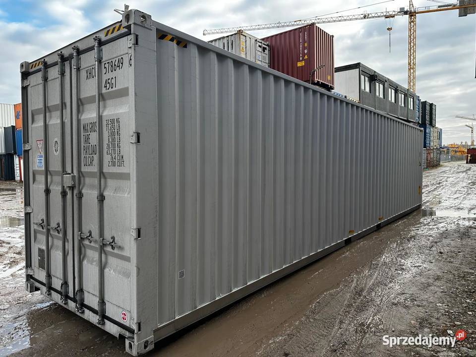 KONTENER MORSKI 40 HC ONE WAY NOWY Magazyn dolnośląskie Wrocław sprzedam