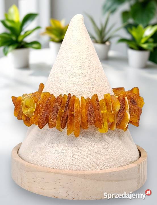 Bransoletka z bursztynu BURSZTYN bałtycki mazowieckie Warszawa