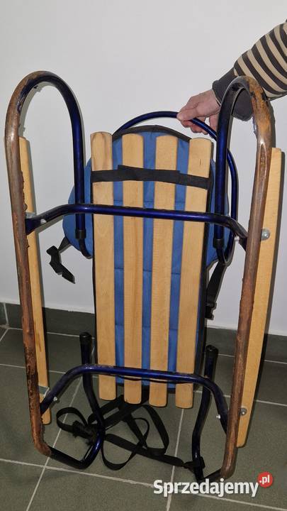 Sanki dziecka z oparciem materacykiem i Warszawa