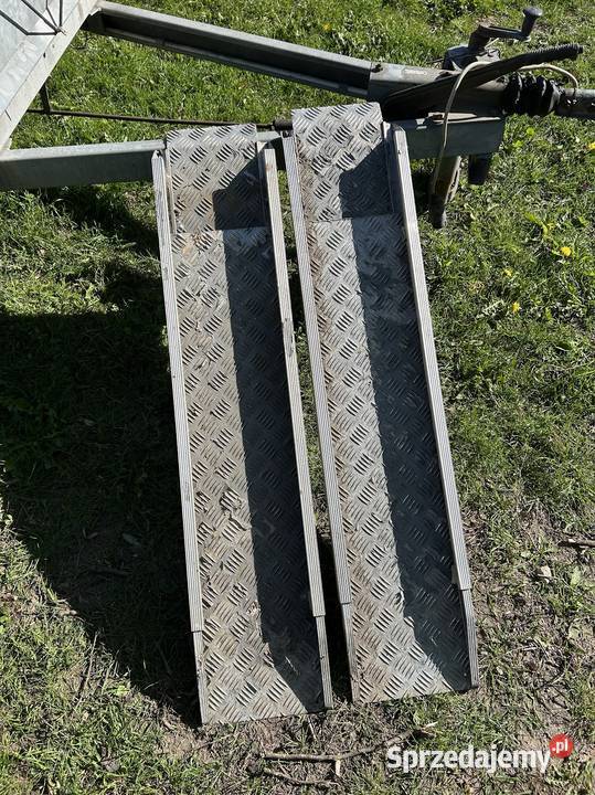 Najazdy aluminiowe składane 2m podlaskie Łomża