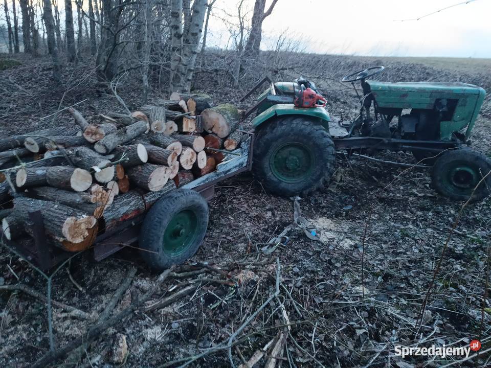 Traktor ciągnik sam Łebień