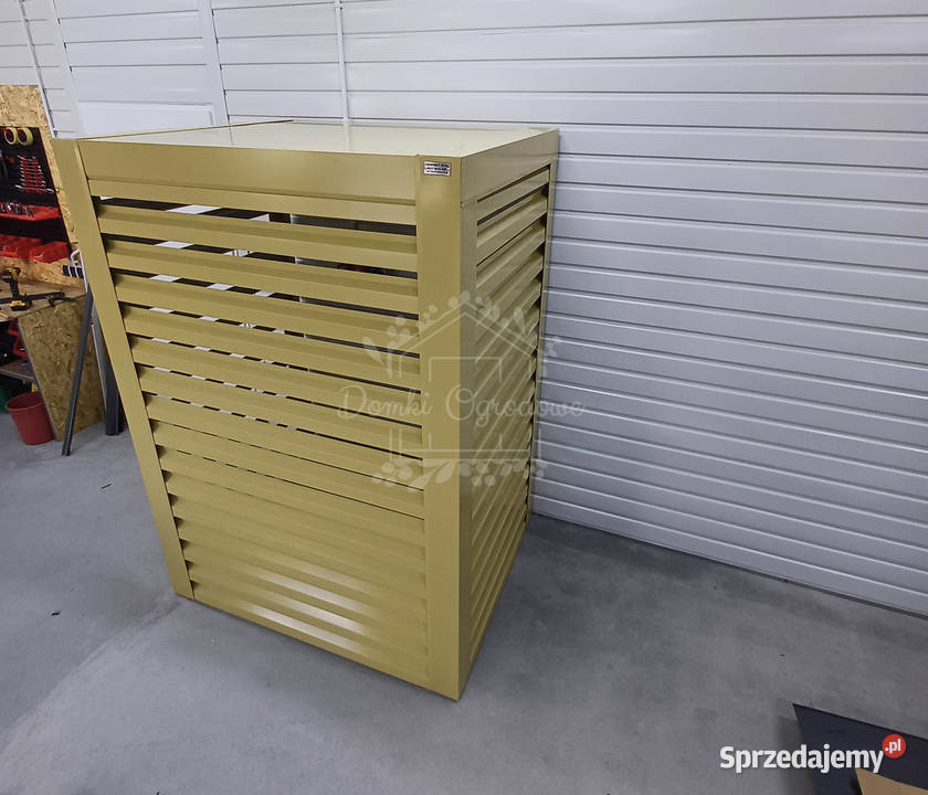 Osłona pompy ciepła 90x40x140 żółty Zabudowa Kielce