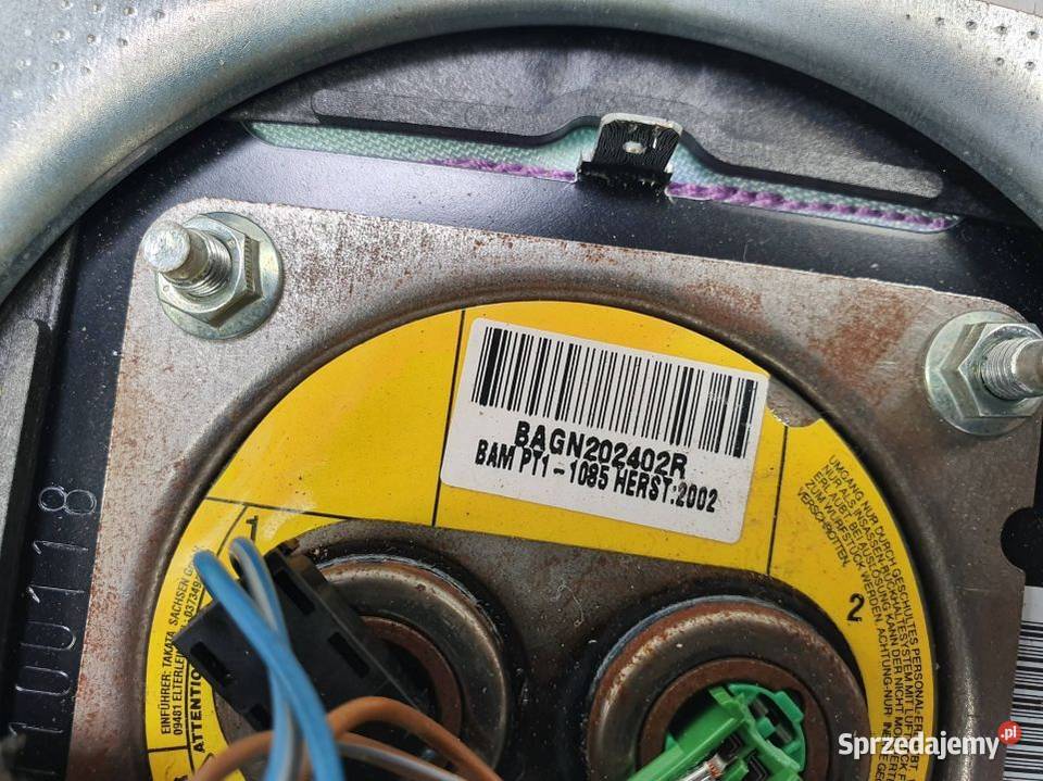 PODUSZKA AIRBAG BMW E46 316 TI COMPACT osobowe Pozostałe Motoryzacja Lipno