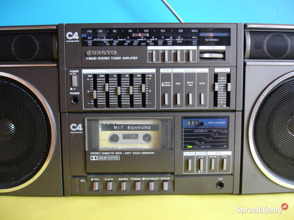 Radiomagnetofon SANYO C4 Zielona Góra