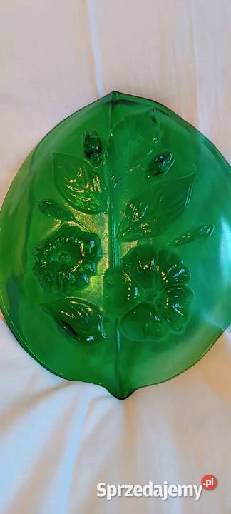 Patera PRL HSG Ząbkowice szkło vintage Kraków