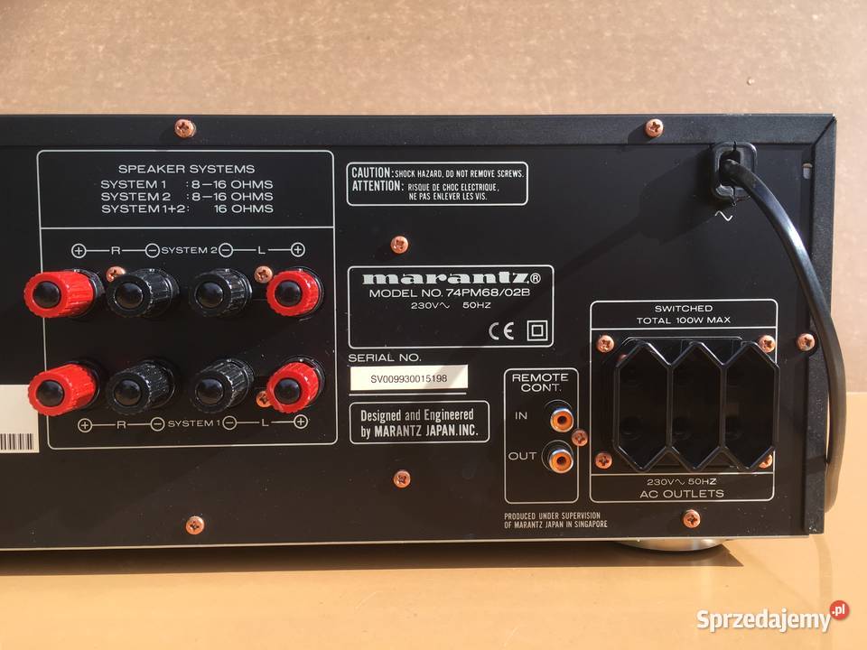 Solidny MARANTZ PM68 wzmacniacz nie przerabiany Opole