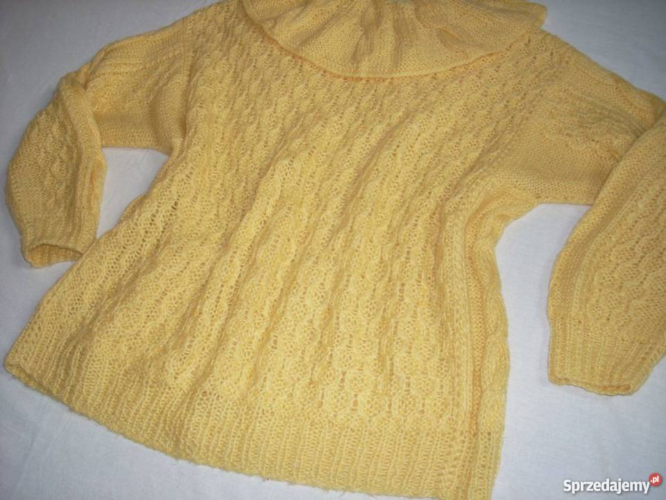 Luźny Sweter Oversize Pastelowy L XL Nowy Sącz