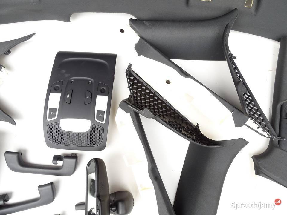 PODSUFITKA KOMPLETNA CZARNA SLINE 4G5867506 AUDI Podsufitki