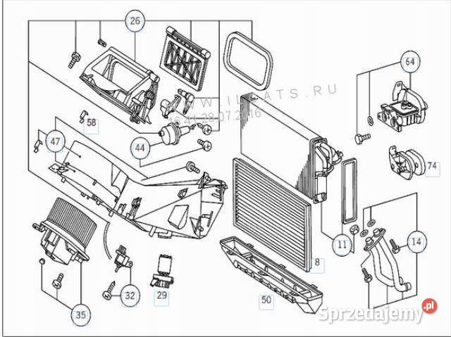 FILTR KABINOWY MERCEDES VITO A0028350847